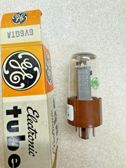 NOS NIB GE 6V6GTY Brown Base Tube