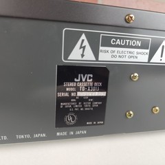 JVC TD-X301J Stereo Cassette Deck Dolby B C NR Quick Reverse TESTED Working