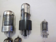 Lot Of 28 Mixed Vacuum Tubes GE, RCA, GM, Zenitn, & more