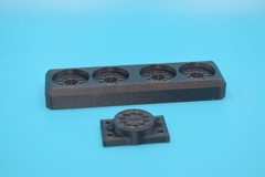 Vacuum Tube Quad 9 Pin Stand & Straightener Set – Fit ECC83/6BQ5 Type Pinouts