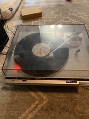 Vintage Technics SL-B20 Turntable Shure DT15 P Cartridge, New Belt & Cord, Works
