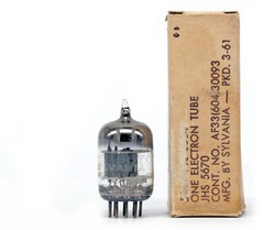 5670/2C51/5670W SYLVANIA NOS Tube Röhre Lampe Valvola Valvula 진공관 Valve 真空管 电子管
