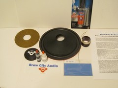 8&Prime; Recone Kit for Cerwin Vega 81W1 REW8 VSW8 REW-8 woofers 8Ω