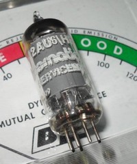 12AU6 / HF94 International NOS Vacuum Tube Tested Strong