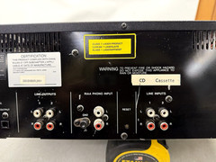Vintage TASCAM CC-222 CD Recorder Cassette Deck