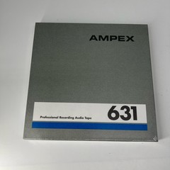 SEALED Ampex 631 Reel to Reel Tape (7”, 1/4” X 1200’)