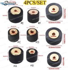 4PCS/set 13 * 7 *2.0、13 * 8 *2.0mm Copper Vintage Pinch Roller For SONY Technics