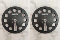 One Pair 7 » SONY Tape Reel silvery Aluminum for Reel to Reel Empty Take up Reel