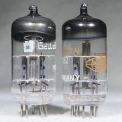 Matched Pair RFT ECC82/12AU7 O-Getter Strong