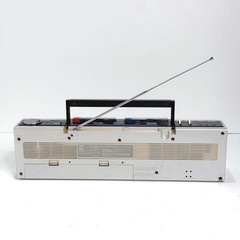 AIWA CS-W33 Stereo Double Cassette Deck Radio Recorder AM FM Dubbing Working