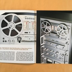Original Pioneer RT-701 Reel-to-Reel Sales Brochure – NOS and Uncirculated