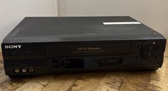 Sony SLV-N55 Hi-Fi Stereo VHS VCR 4-Head Video Cassette Recorder No Remote