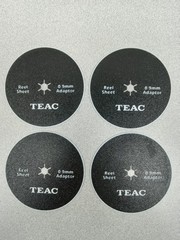 Four TEAC A-3300 REEL TO REEL Sheet Spacers Adaptors 0.9mm – New