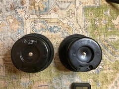 (2) Pioneer midrange from Pioneer CS-A500 speaker with brown FB cone 12-101F-1