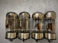 GE 6550 6550A KT88 Grey Plate Test Strong Matched Quad