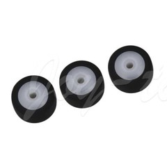 13x6x2mm Rubber Recorder Audio Pinch Roller Movement Belt Pulley Pack of 5