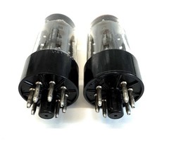 Pair 7591 Tubes McIntosh USA Sylvania for MC225 Fisher 500 Scott HK Pilot Eico