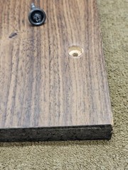 Akai GX-625 GX625 Reel To Reel Recorder Player Parts Side Cover Wood Panel
