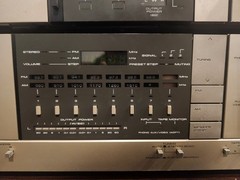 Pioneer SX-6 Communication Series Champagne Receiver With AM/FM Antenna