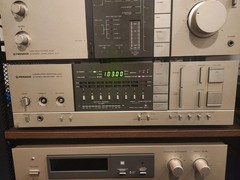 Pioneer SX-6 Communication Series Champagne Receiver With AM/FM Antenna
