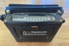 National VHS NV-3200 Japanese Portable VCR Untested W/ Case Mac Loud S32 Macloud
