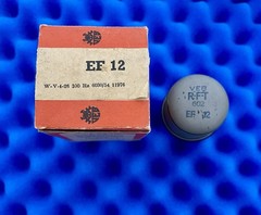 ONE RFT EF-12 Vacuum Tube / Tested 💪 /Ships FAST From USA / NOS telefunken EF12