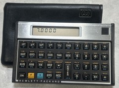 Vintage Hewlett Packard HP-15C Scientific Calculator Original Working w/ Case