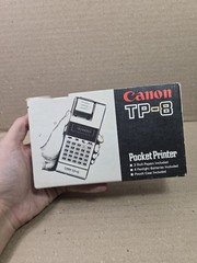 Canon TP-8 Pocket Printer Calculator w/Original Box, Manual, & Paper Tested