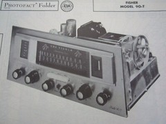 FISHER 90-T TUNER RECEIVER PHOTOFACT