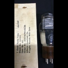 NOS RCA Type 10 (10Y, 801) VT-25 Amplifier VACUUM TUBE Tested GREAT S.9802