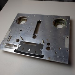 Otari MX5050 BII2 Reel to Reel – Front Deck Body Metal Plate Base Assembly