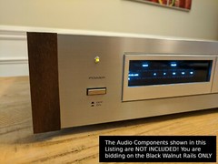 Black Walnut Rails Fits Pioneer RG-2 RG-60 RG-70 RG-9 SR-303 SR-60 SR-70 SR-9