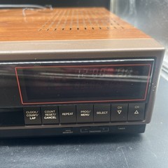 Zenith Vintage VCR VHS Player VRE205 Working No Remote Brown Wood Grain Tested/W