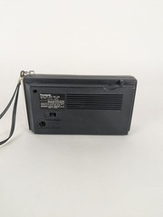 Panasonic RF-519 FM-AM Vintage Portable Radio Black Japan WORKS No Antenna