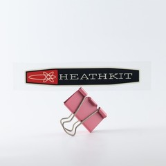 Heathkit Sticker Decal waterproof logo badge 121mm(4.76&Prime;)X20mm(0.78&Prime;)