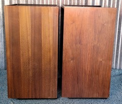 jbl l65 jubal Vintage speakers Very Nice Empty Cabinets With Crossovers 1 Serial