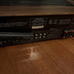 Pioneer SX-3700 AM/FM Stereo Phone Woodgrain Receiver VTG