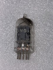 Tungsol 12AX7 Vacuum Tube Slanted Square Getter TV7 Tested Strong