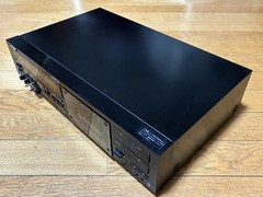 JVC TD-V66 3 Head Stereo Cassette Deck Dolby 18W Black Vintage 1985 Japan
