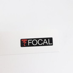 Focal Sound waterproof logo badge Sticker Decal 43mm(1.7&Prime;)X11mm(0.43&Prime;)