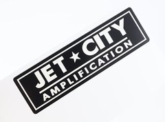 Jet City AMPLIFICATION badge Sticker Decal DIY waterproof 152mm(5.98&Prime;X44mm(1.73&Prime;