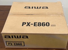 Aiwa PX-E860 Turntable SemiAuto BeltDrive Manual Operation Vintage New Old Stock