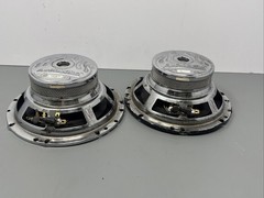 Vintage OLDSCHOOL Audiobahn AS62Q Speakers x2 UNTESTED