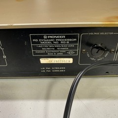 PIONEER RG-9 DYNAMIC PROCESSOR PARTS/REPAIR
