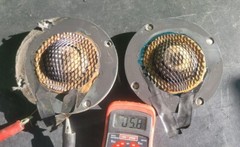 Vintage AR3 AR3A AR5 Acoustic Research Midrange Mid Drivers Speakers Pair 1971