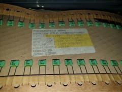 100Pcs ERO KT1808 3900pF 3.9nF 100V 5mm 10% KT FILM FOIL GUITAR TONE AUDIO CAPS!