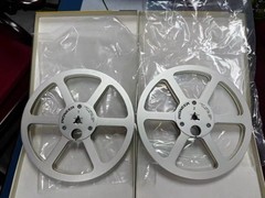 One Pair 7 » Silver Pioneer Tape Reel For PR-100 PR-85 RT-909 707 tape recorder
