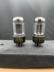 Raytheon 6SN7GTB vacuum tubes tested & guaranteed