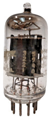 HIGH BALANCED GAIN (98.9, 98,1) ZENITH 12AX7 / ECC83 AUDIO TUBE LONG GREY PLATE