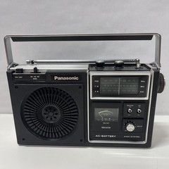 Vintage Panasonic RF-1080 AM/FM/PSB 3-Band Portable Radio Japan Tested.